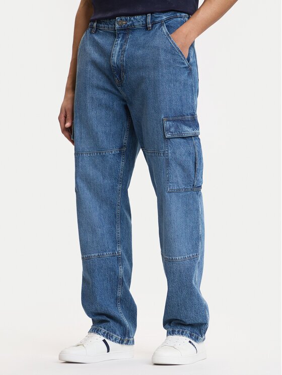 GUESS JEANS Blugi M5RA88 D5M53 Relaxed Fit