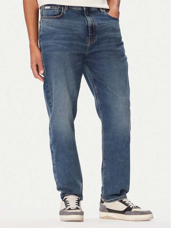 GUESS JEANS Blugi M6BA90 D2296 Straight Leg