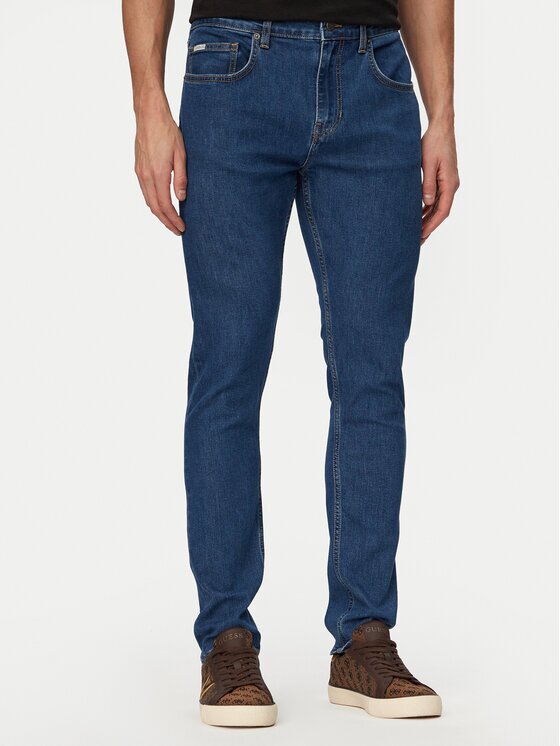 GUESS JEANS Blugi M6RA0F D6325 Skinny Fit