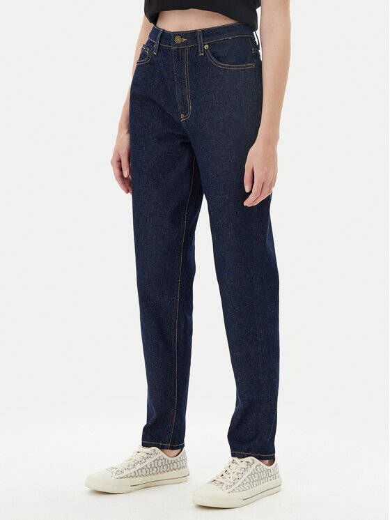 GUESS JEANS Blugi W4YA0D D5CC1 Mom Fit