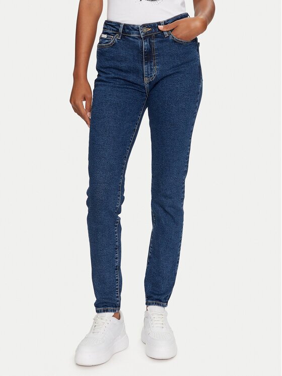 GUESS JEANS Blugi W4YA92 D5CB2 Skinny Fit