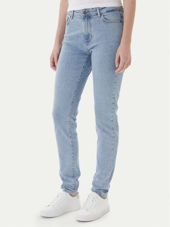 GUESS JEANS Blugi W4YA92 D5CB3 Slim Fit