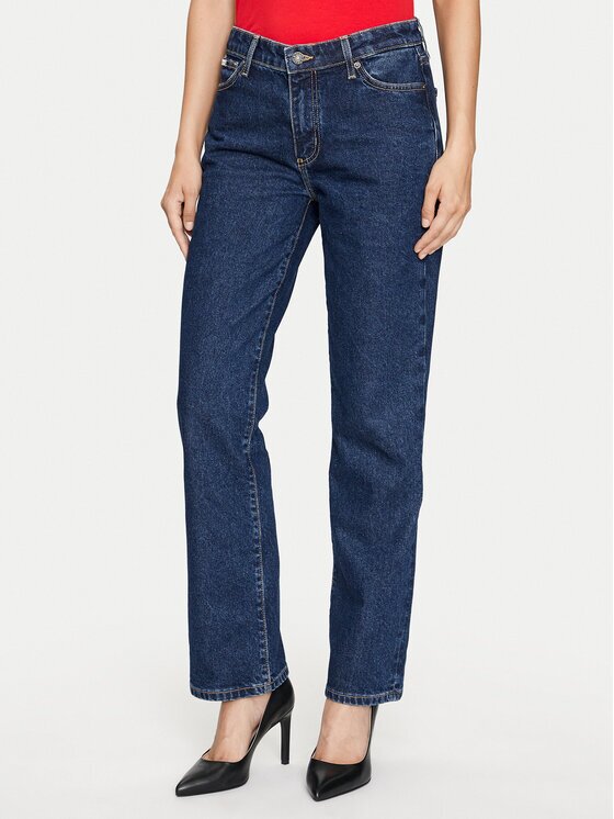 GUESS JEANS Blugi W4YA98 D5CC2 Straight Fit