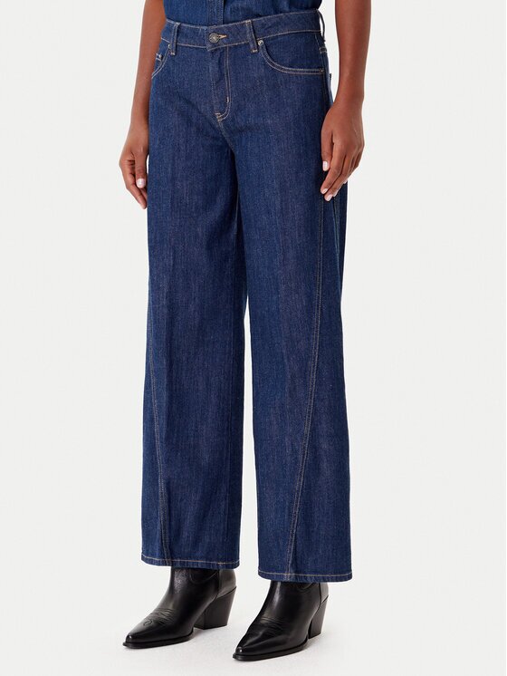 GUESS JEANS Blugi W5BA2T D002A Wide Leg