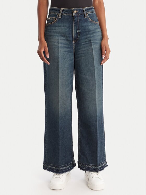 GUESS JEANS Blugi W5BA2Z D5RAB Wide Leg
