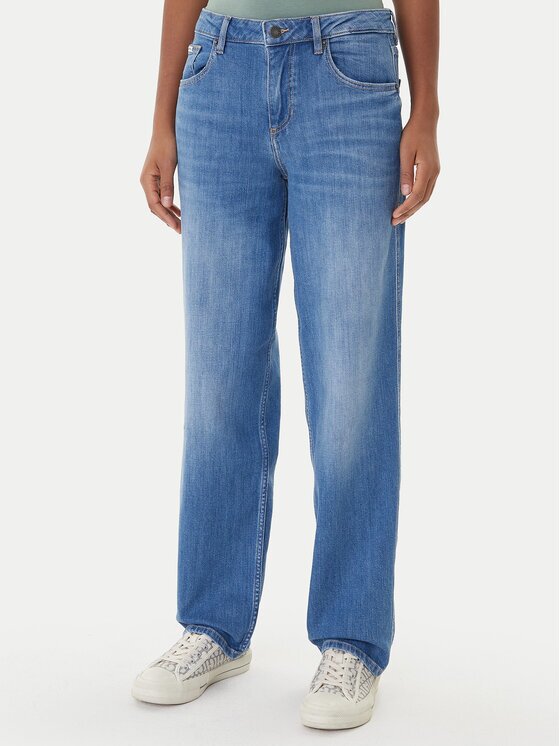 GUESS JEANS Blugi W5YA0I D0022 Boyfriend Fit