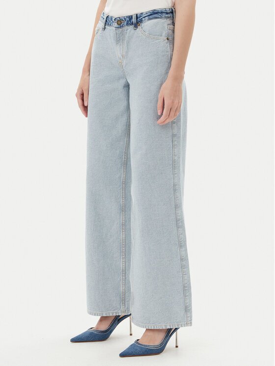 GUESS JEANS Blugi W5YA0Y D5M56 Wide Leg