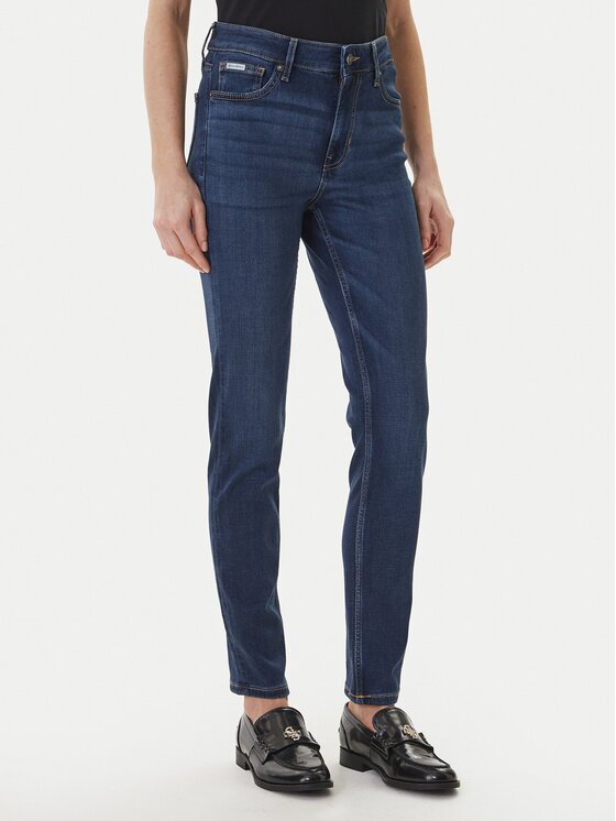 GUESS JEANS Blugi W5YA92 D7042 Skinny Fit