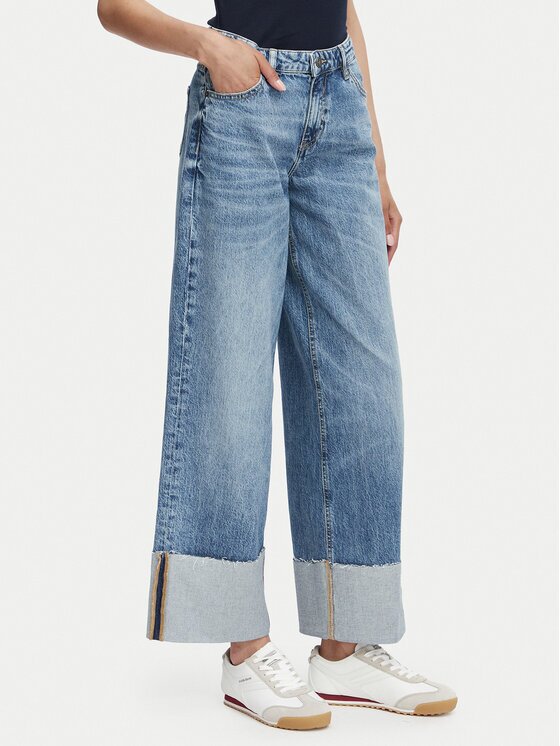 GUESS JEANS Blugi W6RA2B D5M5M Wide Leg