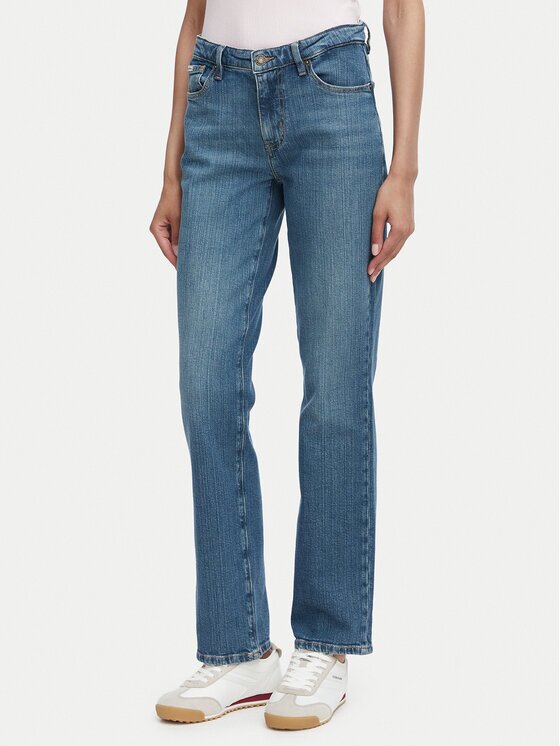 GUESS JEANS Blugi W6YA98 D1149 Straight Leg