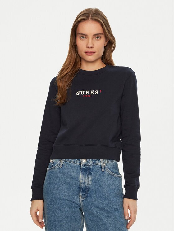 GUESS JEANS Bluză W5RQ28 K68I4 Regular Fit