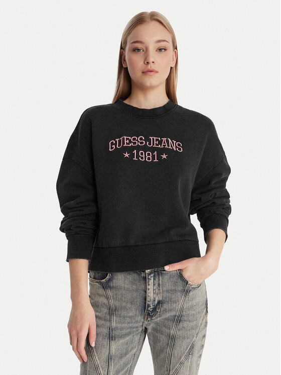 GUESS JEANS Bluză W6RQ04 KCPR1 Regular Fit