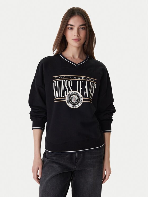 GUESS JEANS Bluză W6RQ09 K68I4 Oversize