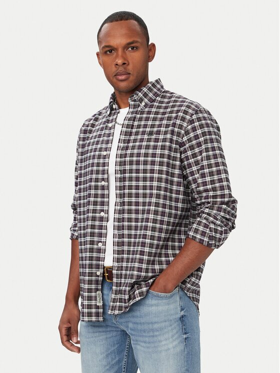 GUESS JEANS Cămașă M6YH04 W2841 Regular Fit