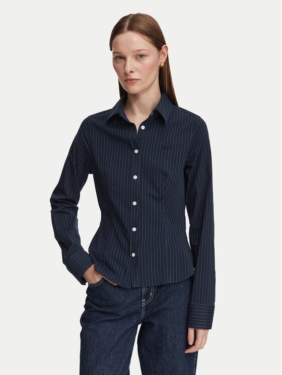 GUESS JEANS Cămașă W6YH11 W2835 Slim Fit
