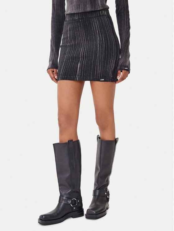 GUESS JEANS Fustă mini W5BD1H KCTT1 Slim Fit