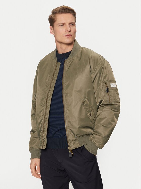 GUESS JEANS Geacă bomber M5RL81 WHAA2 Regular Fit