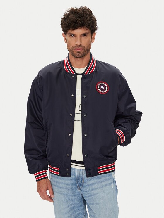 GUESS JEANS Geacă bomber M5YL15 WHAA2 Regular Fit