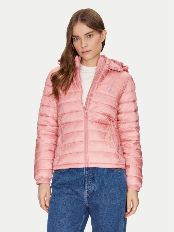 GUESS JEANS Geacă din puf W5RL99 WHAB2 Regular Fit