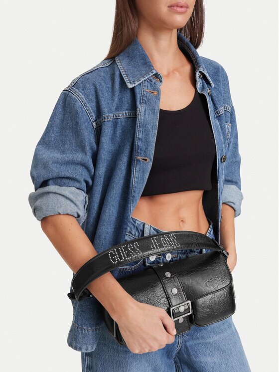 GUESS JEANS Geantă CEO-GUESS-S-005-10 Negru