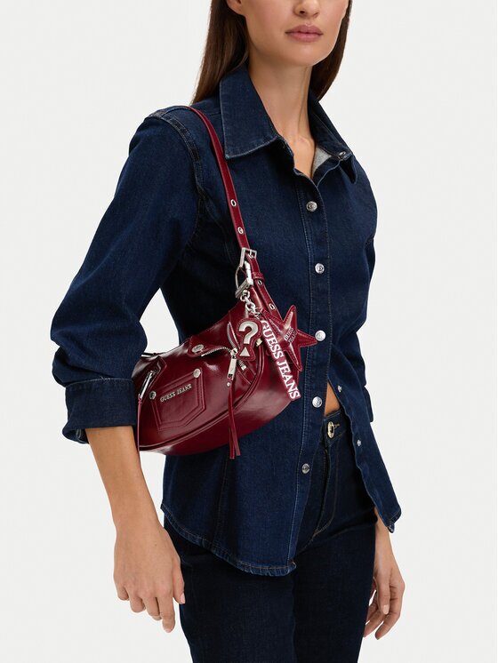 GUESS JEANS Geantă CEO-GUESS-S-006-10 Roșu închis