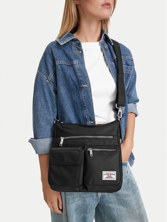 GUESS JEANS Geantă CWBEO-GUESS-B-004-10 Negru