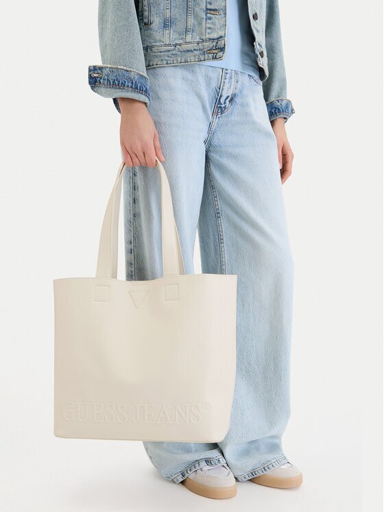 GUESS JEANS Geantă CWBEO-GUESS-B-010-09 Écru