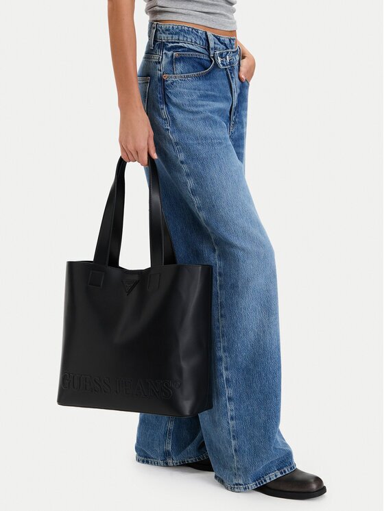 GUESS JEANS Geantă CWBEO-GUESS-B-010-09 Negru