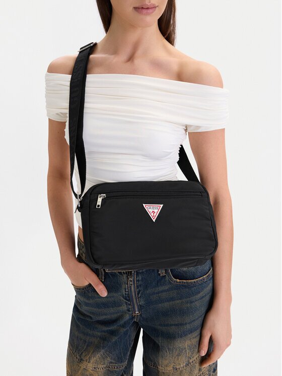 GUESS JEANS Geantă CWBEO-GUESS-XC-001-09 Negru