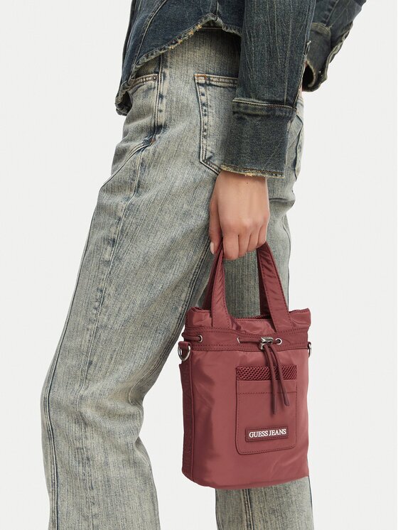 GUESS JEANS Geantă CWBEO-GUESS-XC-006-09 Vișiniu