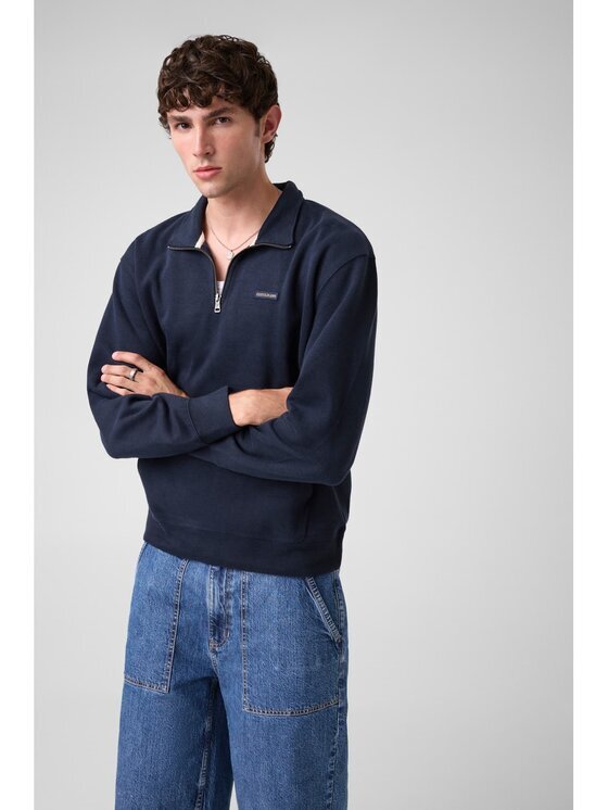 GUESS JEANS Hanorac M6BQ04 K5405 Bleumarin Regular Fit