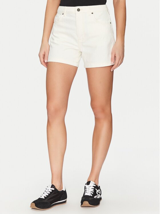 GUESS JEANS Pantalon scurți din material W5GD0S D5M62 Regular Fit
