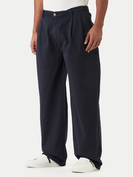 GUESS JEANS Pantaloni din material M6RB59 WGCV1 Relaxed Fit