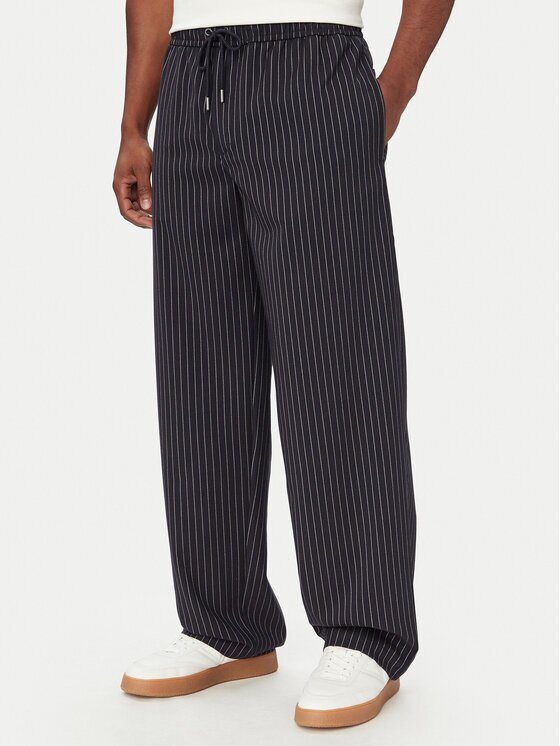 GUESS JEANS Pantaloni din material M6YB03 W2649 Wide Leg