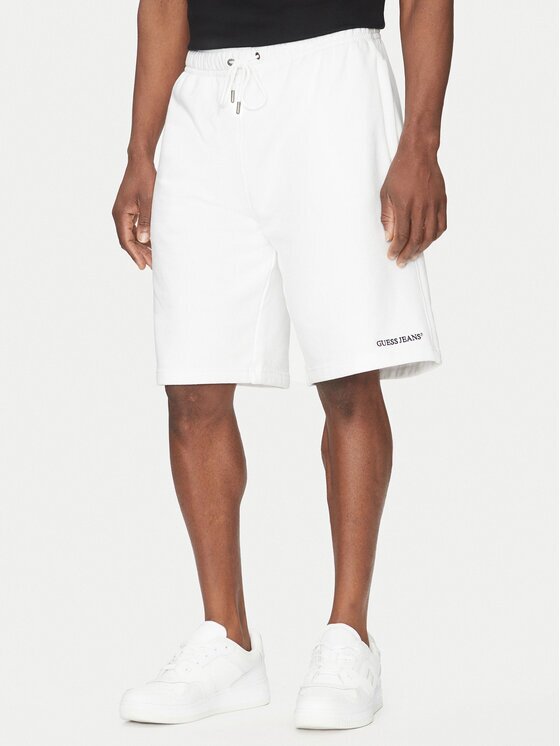 GUESS JEANS Pantaloni scurți sport M5GD49 KCPR1 Regular Fit