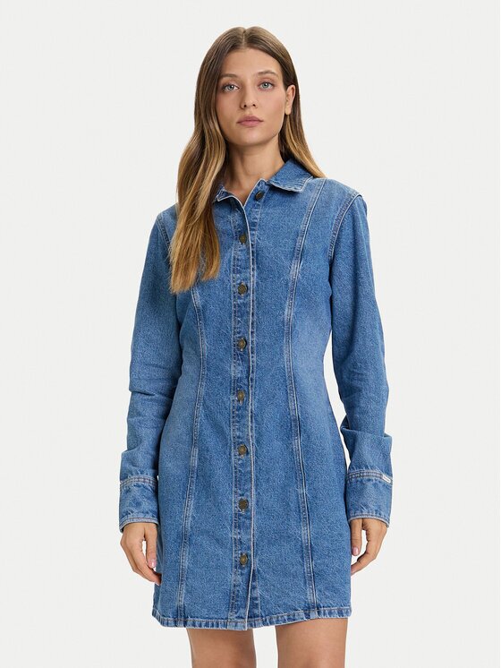 GUESS JEANS Rochie de blugi W5BK48 D5M48 Slim Fit