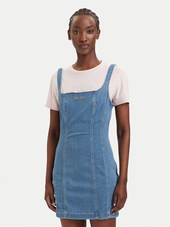 GUESS JEANS Rochie de blugi W6GK00 D7045 Regular Fit