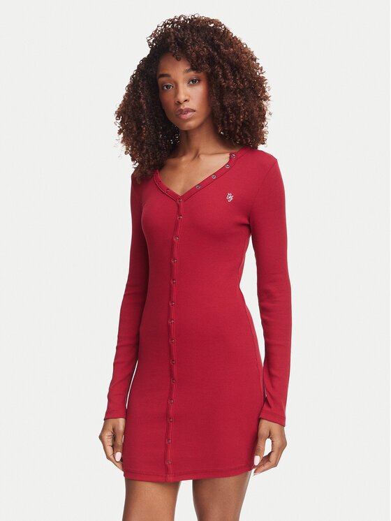 GUESS JEANS Rochie de zi W6YK04 K3826 Slim Fit