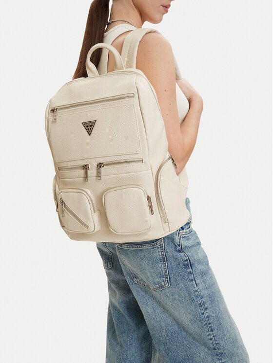 GUESS JEANS Rucsac CWBEO-GUESS-B-006-09 Écru