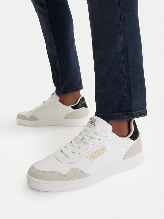 GUESS JEANS Sneakers CWBEO-LUNARI-01 WE Alb