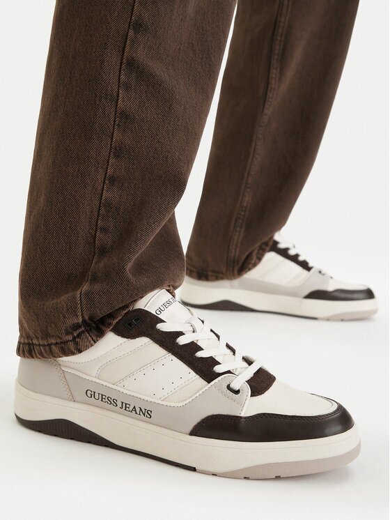 GUESS JEANS Sneakers EO-TEKSAS-01 126AM Écru
