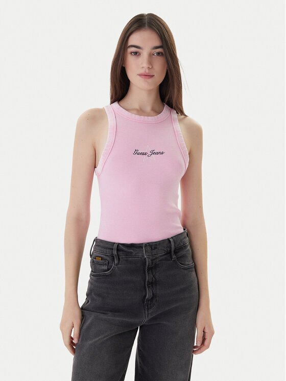 GUESS JEANS Top W6RP23 KA0H1 Classic Fit