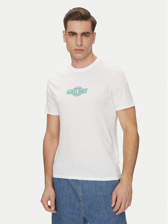 GUESS JEANS Tricou M5GI23 K8HM0 Slim Fit