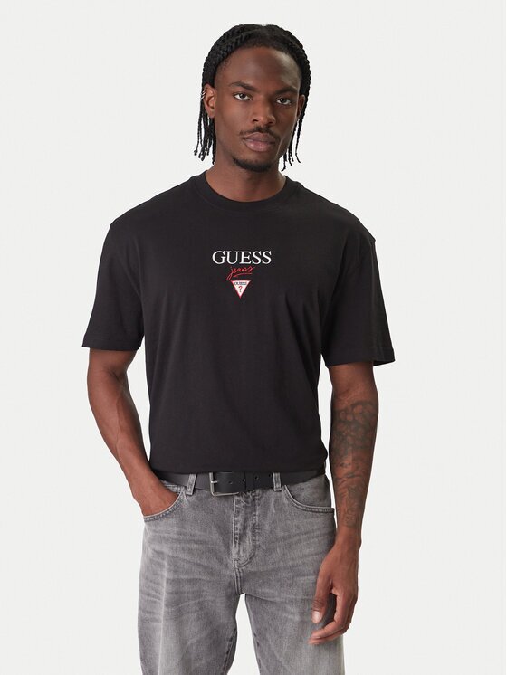 GUESS JEANS Tricou M6RI45 K8HM0 Oversize