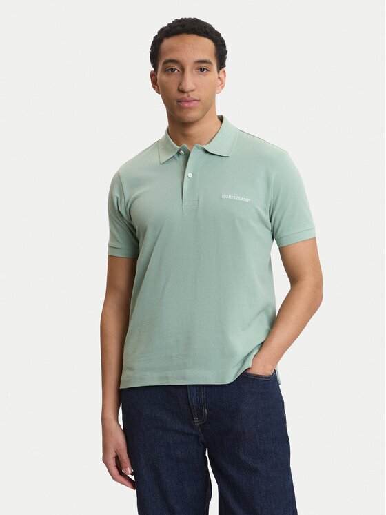 GUESS JEANS Tricou polo M4BP29 KCJV1 Regular Fit