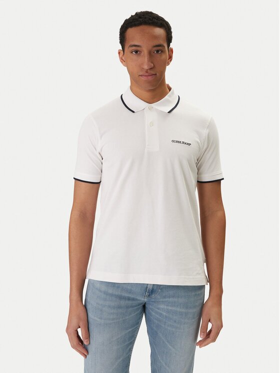 GUESS JEANS Tricou polo M6RP24 KCJV1 Regular Fit