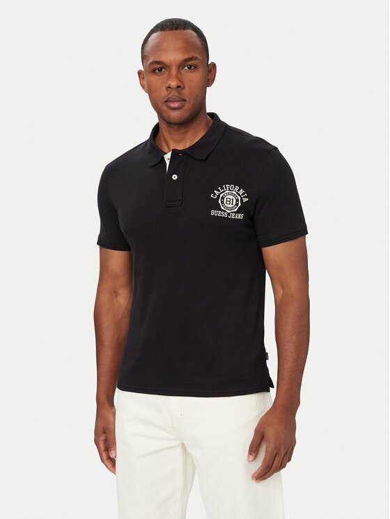 GUESS JEANS Tricou polo M6YP05 K3978 Regular Fit