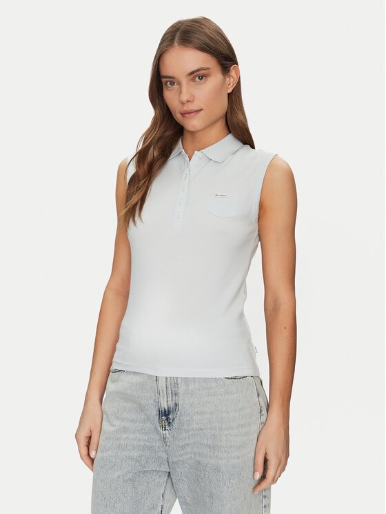 GUESS JEANS Tricou polo W5GP24 KCYR1 Regular Fit