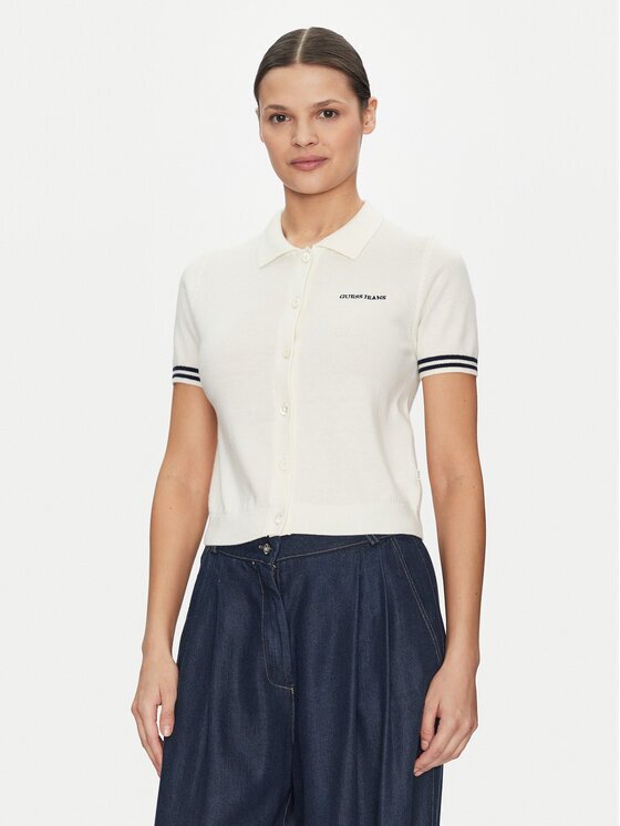 GUESS JEANS Tricou polo W5GR03 Z3HO2 Regular Fit