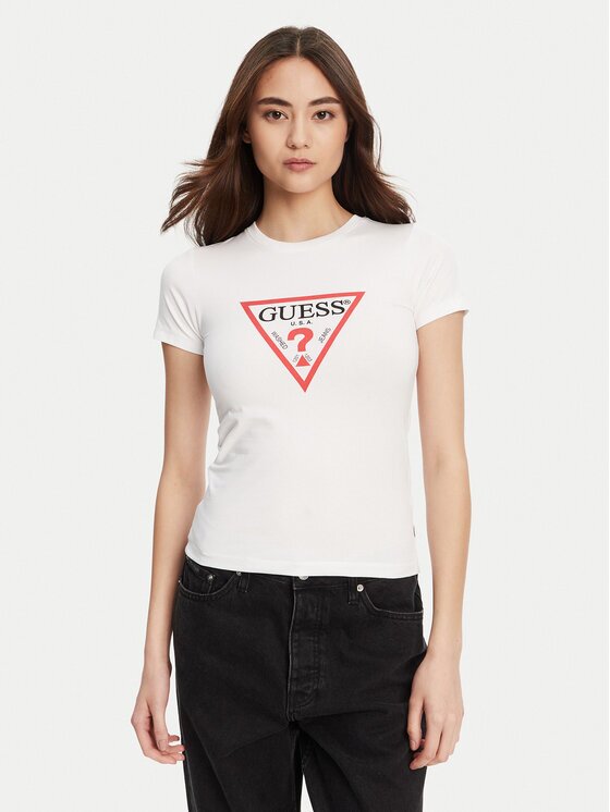 GUESS JEANS Tricou W4YI04 J1314 Regular Fit